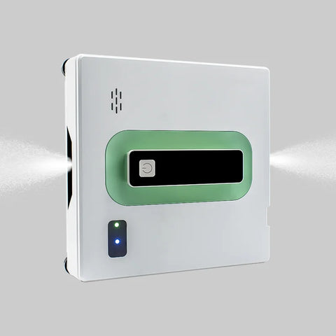 PuRuikai - PRK-N21 - Robotstofzuiger - Robotstofzuiger met Dweilfunctie - Roborock - Raam Robotstofzuiger - 240V - 800W - Snoerlengte 4,5M - Wit