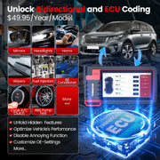 Thinktool Mini 2 - OBD2 Scanner - Diagnosecomputer - Uitleesapparatuur Auto - Storing Verwijderen - Volledige systeemdiagnose -  ECU-codering/actieve test CANFD - Diagnose Auto - Autodiagnosetool