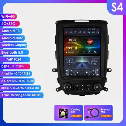 9,7" Autoradio – Multimedia Speler – Navigatiesysteem – GPS Stereo – 2DIN Headunit – 4G Internet – CarPlay & Android Auto – 360° Camera Ondersteuning