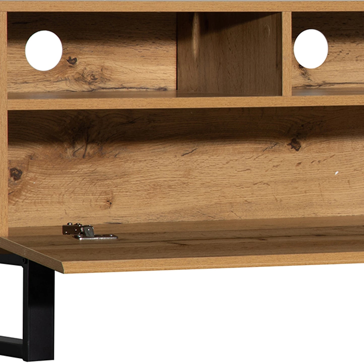 Tv-Kast – Tv-Meubel – Houten Kast – Media Meubel – Scandinavisch Design – Soft-Close Deuren – Geschikt Voor 80 Inch