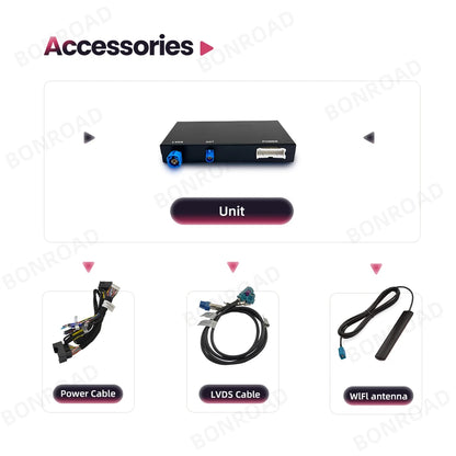 CarPlay Adapter – Wireless CarPlay Dongle – Android Auto Adapter – Draadloze Auto Adapter – Carplay Box – Bluetooth Connectie – Geschikt voor Audi A3 8.3 Inch Scherm - QUORE