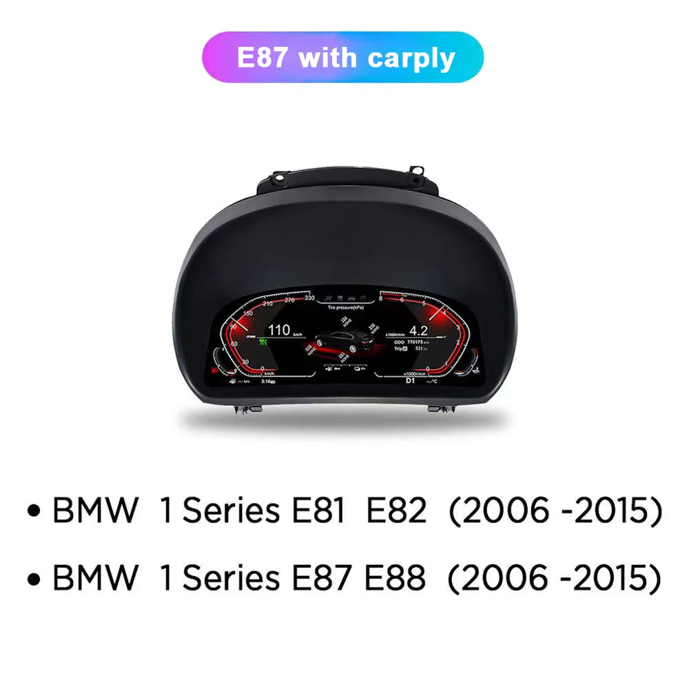 Digitaal Dashboard – LCD Display – Instrumentenpaneel – Snelheidsmeter – Cluster – Met CarPlay – 11 Inch HD Scherm – Plug & Play Installatie
