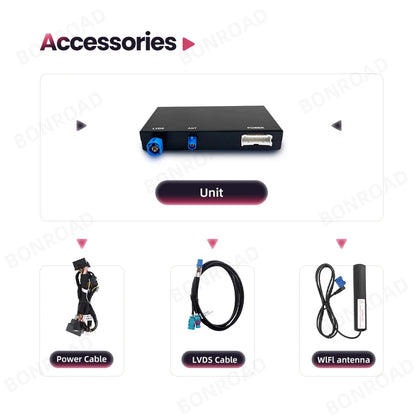 Draadloze CarPlay Adapter – Android Auto Interface – Bluetooth Connector – Mirror Link – Peugeot Citroën SMEG MRN Versie – Draadloze Verbinding – Plug & Play Installatie