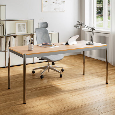 Moderne Ronde Koffietafel – Minimalistisch Design – Massief Essenhout – 129x91.8x40cm – Scandinavische Stijl – Ideaal voor Woonkamer & Slaapkamer