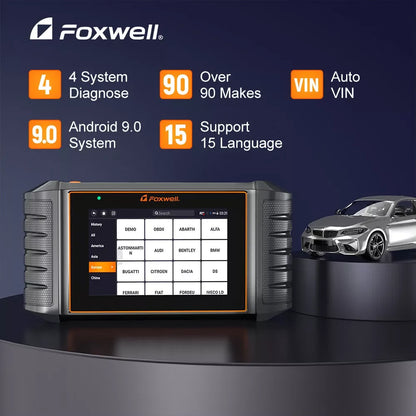 Diagnose Scanner – Auto Diagnose – OBD Scanner – Multisysteem Scanner – Motordiagnose – 5,5 Inch Touchscreen – WiFi Updates