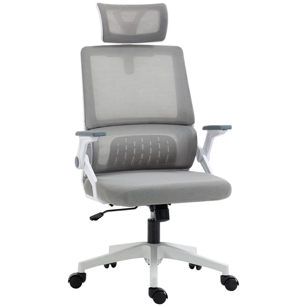 Ergonomische Bureaustoel - Bureaustoelen - Voor Volwassenen - Kantoorstoel - Verstelbare Bureaustoel  - Bureau Stoel Gaming - Verstelbaar - Draaibaar - Mesh-stof - Gamestoel - 58X61X102-119 Cm.