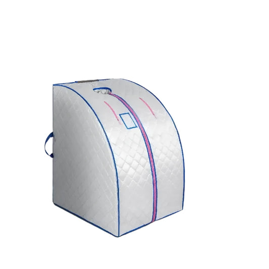 Vevor - Mobiele Sauna - Mobiele Spa - Inclusief opvouwbare stoel - Draagbare Saunacabine - Opvouwbare Sauna - Draagbare Stoomcabine - Sauna Tent - Infrarood Sauna - 220V - Wit