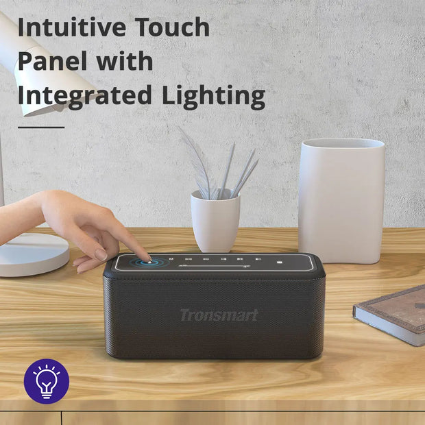 Tronsmart - Bluetooth Speakers -Bluetooth Speaker Wireless -Bluetooth Speaker Waterproof - 60W Portable Mega Pro- met stemassistent