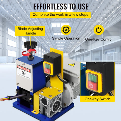 Stripping Machine - Draadstripper - Kabelstripper - Kabelstripper Machine - Omsnoeringsmachine - 180W - 1,5-25mm Automatische/Elektrische Draadstripper Machine