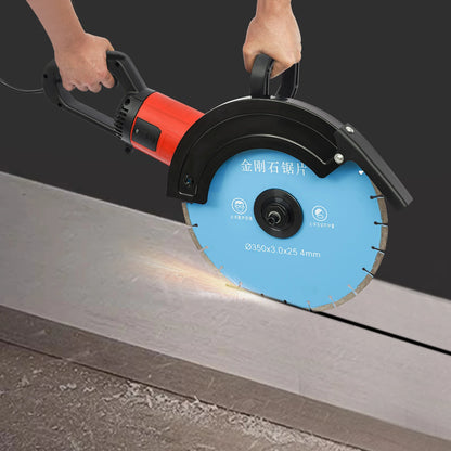 Elektrische Wandgroefzaag – Wandfrees – Muurzaag – Sleufzaag – Schuurzaag – 3500W Motor – 35 cm Zaagblad Diameter