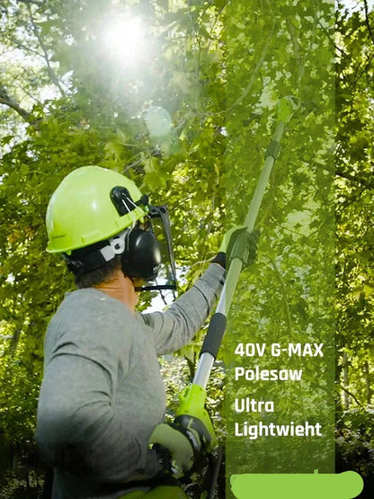 Elektrische Telescoop Takkenschaar – Heggenschaar – Snoeischaar – Kettingzaag – Verstelbare Steel – 40V Lithium-Ion Batterij
