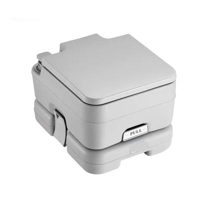 Camping Toilet - Porta Potti - Camping wc - Draagbaar Toilet -  Portable Toilet - 5.2 Gal - Lekvrij, Geurloos en Met Drukspoeling - voor Outdoor, Camper of Noodgebruik - Meeneembaar Toilet - Chemisch Toilet