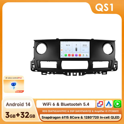 Hizpo Snapdragon Carplay Ai Systems Android Car Radio for Renault Master 2003 - 2011 Multimedia Video Player Gps Autoradio Rds