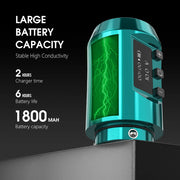 T-Rex - Tattoo Machine - Tattoo Pen - Tattoo Set - Complete Set for Beginners &amp; Advanced - Tattoo Machine Pen - 12V - Vegetable