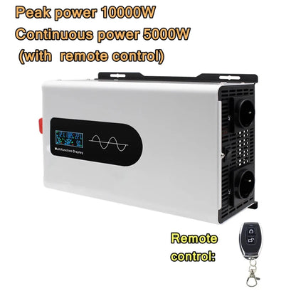 Micro-omvormer – Zonnemicro-omvormer – Solar Inverter – Balkon Zonnepaneel Omvormer – 2000W Vermogen – 4 MPPT-ingangen – IP67 Waterdicht – WiFi Monitoring
