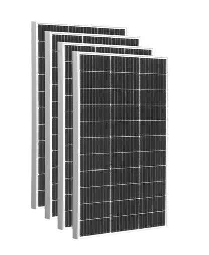 Zonnepaneel - Zonnepanelen - Monokristallijne - Waterdicht - met Glas - en Aluminium Frame - Lichtgewicht - 12V - 450W - 3stuk - voor Boot - Camper - Caravan - RV of Tuin