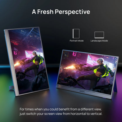 Draagbare Monitor – Extra Scherm – Tweede Beeldscherm – Portable Display – Gaming Monitor – 16,1 Inch QHD – 180Hz Verversingssnelheid
