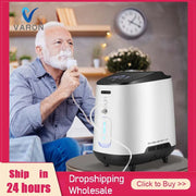 JY-105W - Zuurstofconcentrator - Oxygen Concentrator - Zuurstof Generator - Draagbaar - Zuurstofpomp - Pollen - Zuurstof - Luchtreiniger - 93%+/-3% - 1L-L/min - Wit