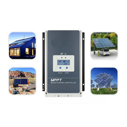 MPPT Solar Charge Controller – Zonnepaneel Regelaar – Solar Lader – Accu Controller – 12V/24V – 60A Laadstroom – LCD Display