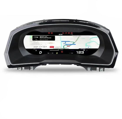 12,3'' Digitaal Dashboard – LCD Scherm – Instrumentenpaneel – Auto Cockpit – Dashboard Cluster – Hoge Resolutie 1920x720 – Snelle Opstarttijd & CarPlay Functionaliteit