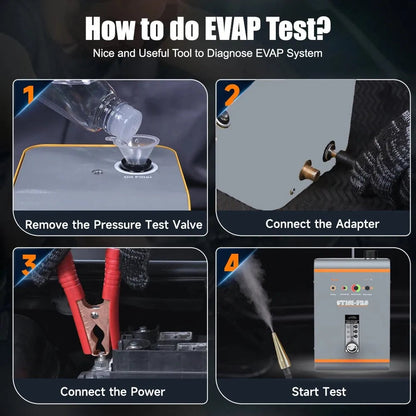 Rooklekkagetester – Lekdetectie – Lekkage Opsporen – Rooktester – Luchtpomp Ingebouwd – Dual Mode Testfunctie – Betrouwbare Flowmeter