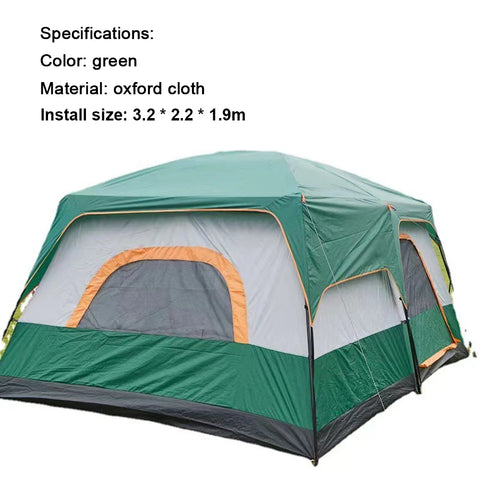 Outdoor Travel Camping Tent Waterproof Tent Portable Rainproof Sunshine-proof Tent Fishing Hiking Sunshine Shelter