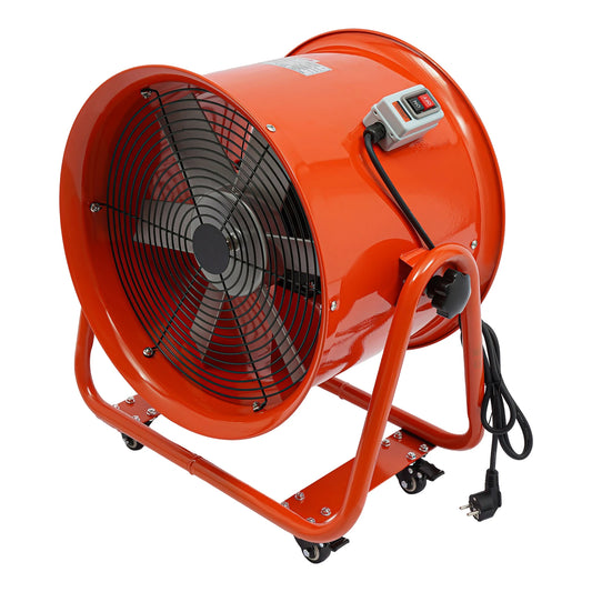 Mobiele Ventilator – Draagbare Ventilator – Professionele Ventilator – Industriële Ventilator – 15.000 M³/Uur – 6 Aluminium Bladen – 2800 RPM Motor