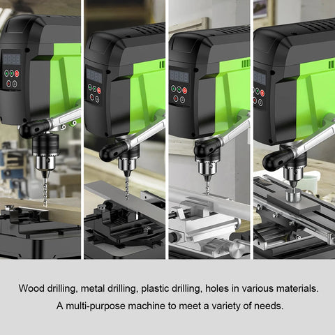 BG-516809 - Bench Drill - Variable Speed ​​- 400W - 60Hz - Depth Stop - Column Drill - Work Table - Tiltable - Bench Column Drill - Vegetable