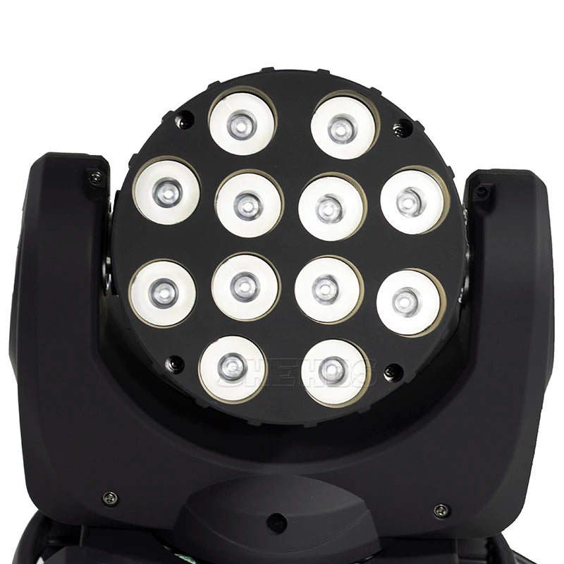 Moving Head Verlichting – Podiumlicht – DJ Licht – Disco Spot – RGBW LED – 144W Vermogen – 540° Pan & 180° Tilt – DMX512 Stuurbaar – Compact & Robuust