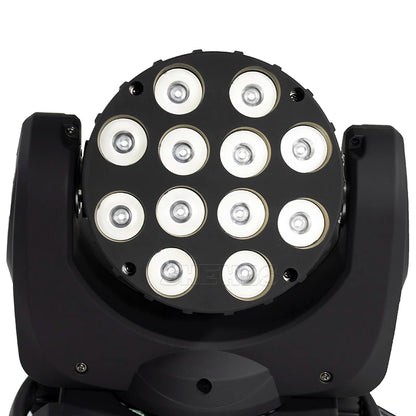 Moving Head Verlichting – Podiumlicht – DJ Licht – Disco Spot – RGBW LED – 144W Vermogen – 540° Pan & 180° Tilt – DMX512 Stuurbaar – Compact & Robuust