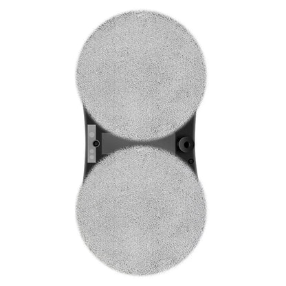 Robot Raamreiniger - Elektrische Glasreiniger - voor Thuis - 2800Pa - Automatische Sproeier - 220V - 50/60Hz - 500mAh - 80W - 65dB - 29.5 x 14.5 x 6.8 cm - Zwart