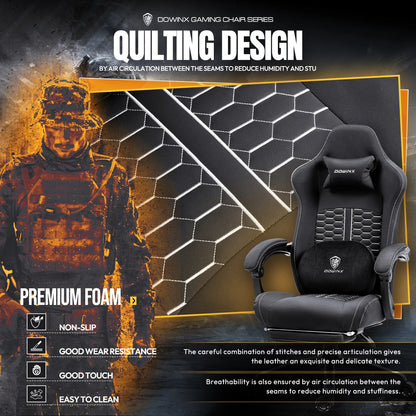 Bureaustoel – Bureaustoel Met Wieltjes – Office Chair – Werkstoel – Bureaustoel Thuiswerken – Verstelbare Rugleuning – Synthetisch Leer