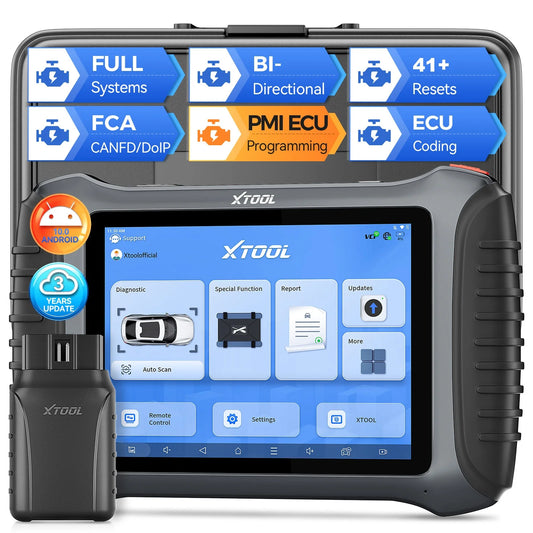 diagnoseapparaat auto – autoscanner – obd2 scanner – foutcodelezer – voertuigdiagnose – Bluetooth & WiFi – bi-directionele ECU-codering met 41+ resetfuncties - QUORE
