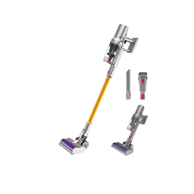 Cordless Stick Vacuum Cleaner - Stick Vacuum Cleaner - Vacuum Cleaner - Cordless Stick Vacuum Cleaner - Powerful Suction - 27KPa - Touchscreen - Cyclone Type - Handheld Vacuum Cleaner - Gray