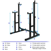 Adjustable Rack for WEIGHTS, SQUAT TRAINING, Disc Support, Free Shipping, 3 DAYS to Spain