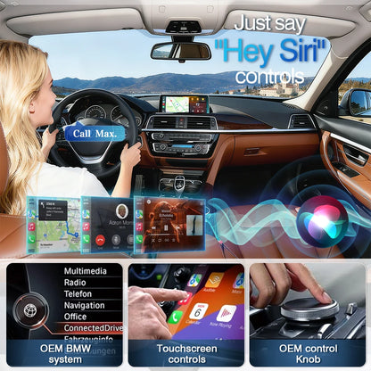 Draadloze Multimedia Display – Touchscreen Navigatie Systeem – CarPlay Android Auto – Achteruitrijcamera Ondersteuning – 10,25 Inch Scherm – Linux Besturingssysteem