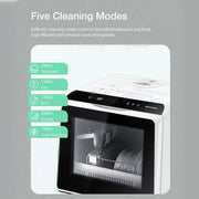 Dishwasher - Freestanding - Smart table dishwasher - Cutlery basket - for home kitchen - 50Hz - 900W - 220V-240V - White