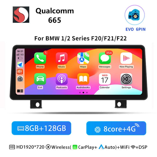 12,3" Android Multimedia Speler – 2DIN Navigatiesysteem – Infotainment Unit – Touchscreen Autoradio – Android Auto CarPlay – Snapdragon 665 Processor – HD WiFi Bluetooth