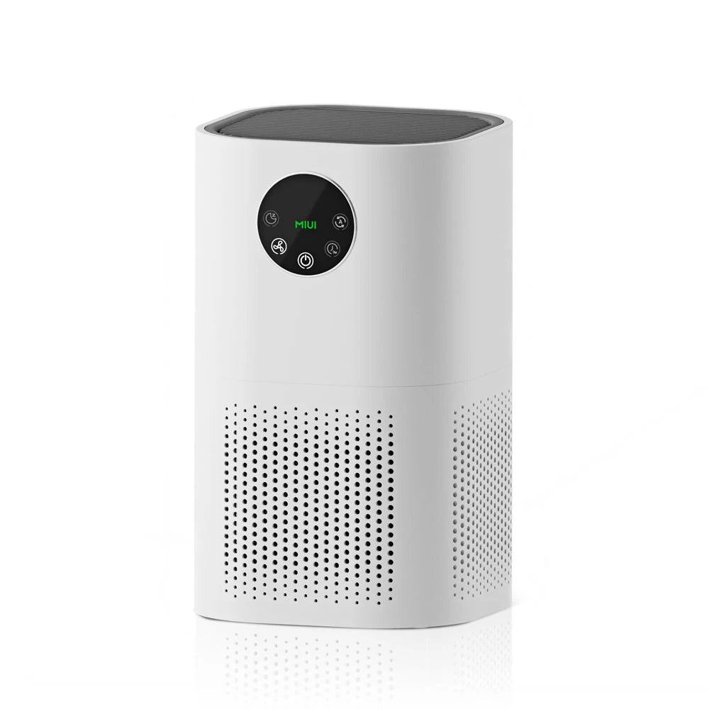 Luchtreiniger - met Luchtbevochtiger - 2-in-1 - HEPA H13 Filter - Allergieën - Huisdierenhaar - en Rook - Stil en Efficiënt - Geschikt voor Slaapkamer en Woonruimte - Zonder Bevochtigercomponent - QUORE