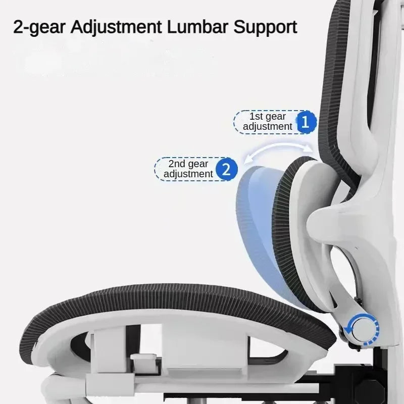 Draaistoel – Bureaustoel – Office Chair – Werkstoel – Gaming Stoel – Verstelbare Rugleuning 125-800mm – SGS-gecertificeerde Gasveer Class 3