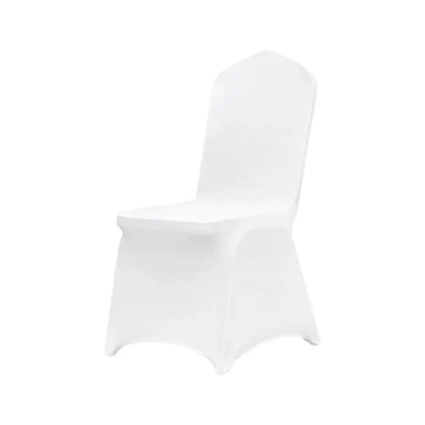 Chair Cover - Dining Chair Covers - Stretch Chair Covers - Chair Covers - Universal Cover - Spandex - Removable Chair Cover - 200 pcs - White