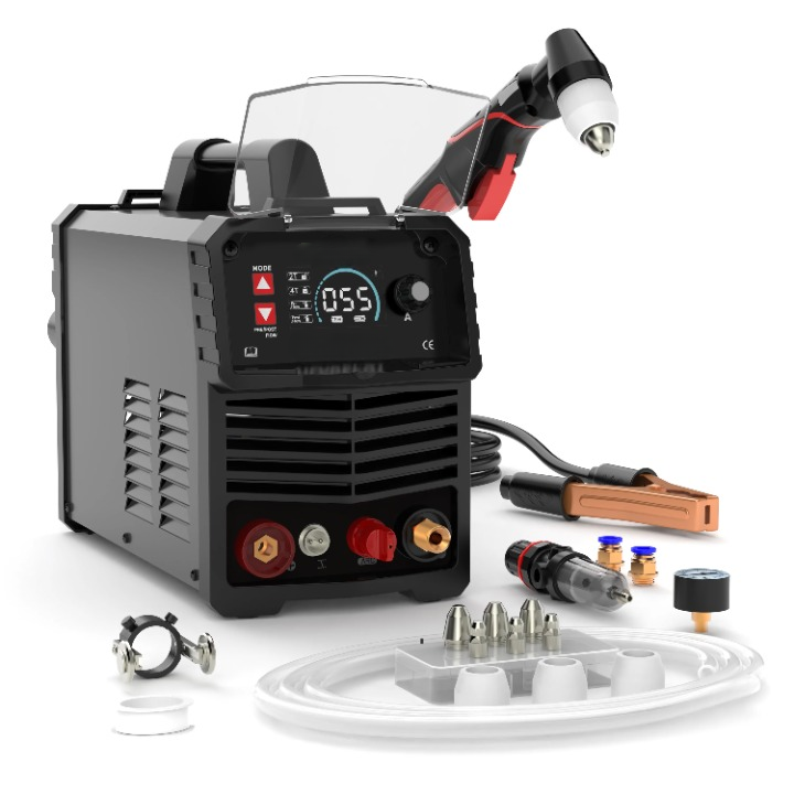 Plasmasnijder – Plasmasnijmachine – Plasma Snijder – Metaalsnijder – 15mm Snijdikte – 55A - Non-Contact Start – 8,8 Kg Gewicht - QUORE