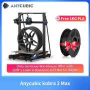 Photon - Anycubic Kobra 2 Max - 3D Printer - 3d Printer Bouwpakket - 220V - Met 25-punts LeviQ 2.0 automatische nivellering - Zwart