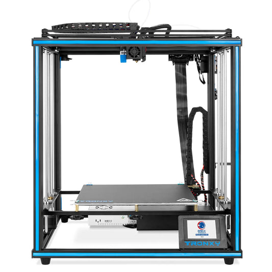 X5SA Pro - 3D Printer - 3d Printer Bouwpakket - 220V - Afdruksnelheid 100 mm/s - Mondstukdiameter 0,4 mm - Blauw