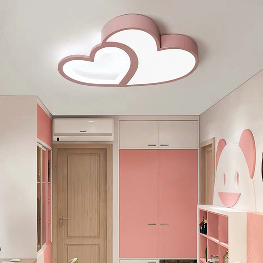 Ceiling lamp - Ceiling lamps - Ceiling light - Lamps - Children's room lamp - Dimmable - Baby lamp Light Cartoon - Pink Specifications