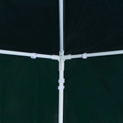 Tuinpaviljoen – Partytent – Tuintent –  Ontvangsttent – Marktkraamtent – Buitenoverkapping – Waterdicht PE – Roestvrij Stalen Frame - 3x3m - Groen