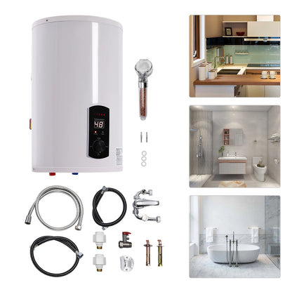 Elektrische Boiler – Waterverwarmer – Boiler – Warmwaterboiler – Elektrische Watertank – 30 Liter – 2000W Snelverwarming – Digital Temperatuurregelaar