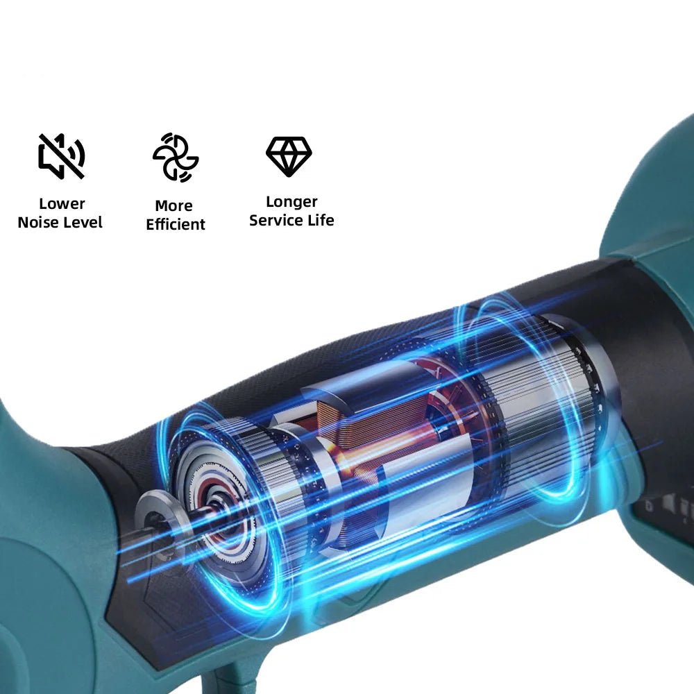 Elektrische Snoeischaar - Takkenschaar - Takkenzaag - Snoeizaag - Accu - 30MM - Borstelloze - Snijdiameter - met 4 Snelheden - 18V 2x Accu & EU Stekker - voor Fruitbomen en Bonsai