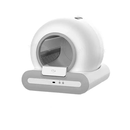 Slimme Kattenbak - Zelfreinigende Kattenbak - Automatische Kattenbak - Kattenbak - 65L - Semi-omsloten Ontwerp - voor Katten