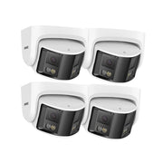 Security Camera System - 8MP Camera - Outdoor - POE Camera - Surveillance Camera - AI Human Detection - Security Camera - 2 Pack - White